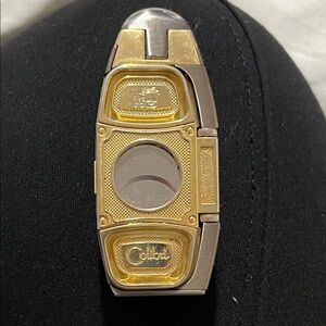 Colibri Dual-Tone Cigar Cutter lighter